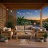 Садовый диван из массива северной сосны с подушками «Белгородский» для дачи и бани