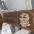 Табличка–вывеска из массива дерева под старину 