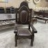 Трон с обивкой из массива дерева под старину «Белгородский» 