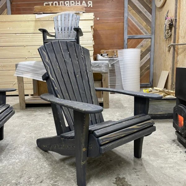 Характеристики Адирондак – садовое кресло из массива дерева