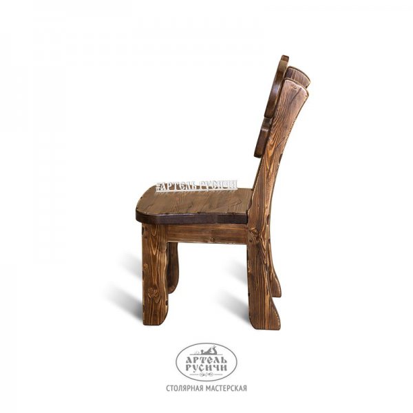 Характеристики Деревянный стул под старину в стиле Кантри «Ямщик»