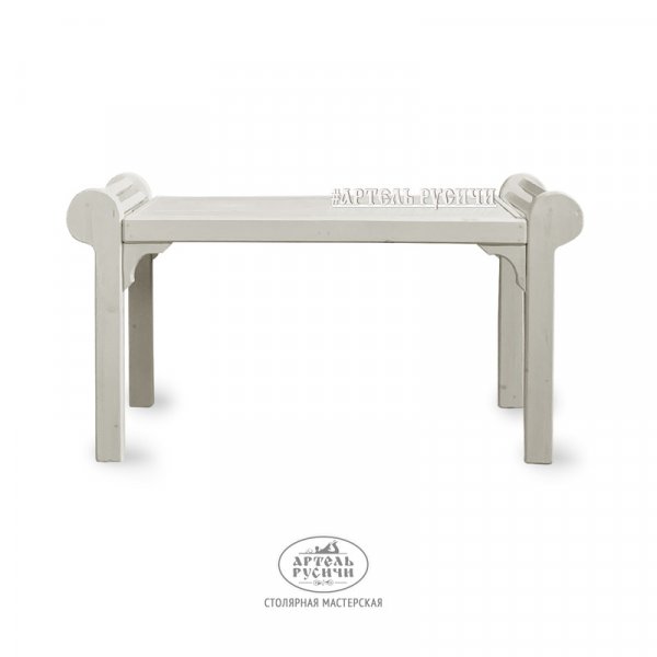 Характеристики Садовый стол в английском стиле в белом винтажном цвете