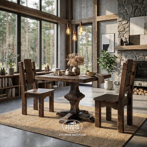 Характеристики эскиз стул под старину «Суздальский»