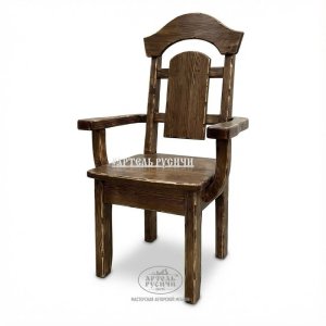 Кресло из дерева под старину «Белгородское»