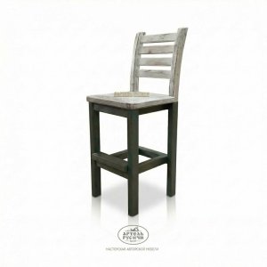  Барный стул из массива дерева «Бали-стайл»