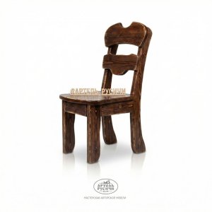Деревянный стул под старину в стиле кантри «Ямщик»