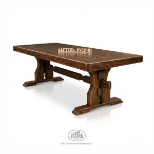 Стол из массива сосны «Псковский - богатырский»