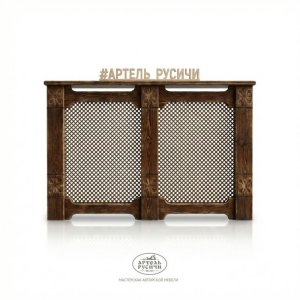 Деревянный экран на батарею под старину «Суздальский» 