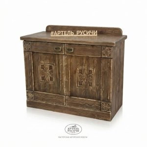 Деревянный комод «Суздальский» с дверцами