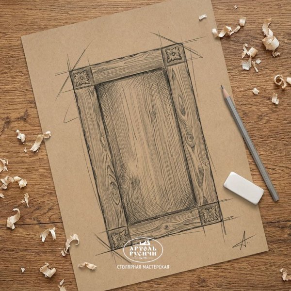 Фасады для кухни из массива северной сосны «Белгородские»