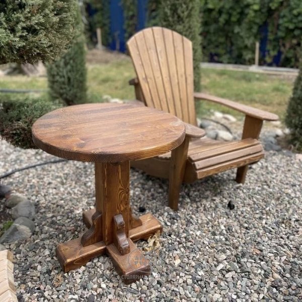 Комплект садовой мебели «Адирондак + столик  Белоозёрский»