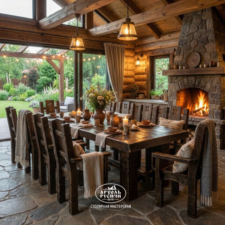 НОВЫЙ-ЗАБЫТЫЙ РУССКИЙ СТИЛЬ МЕБЕЛИ С РЕЗЬБОЙ