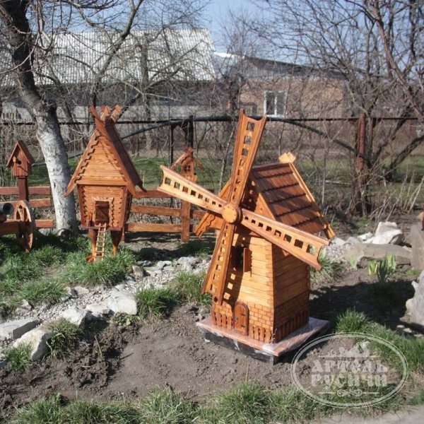 Садовая декоративная мельница «Боярская»