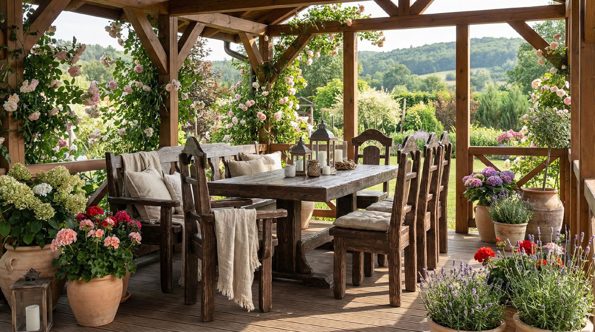 Терраса-беседка