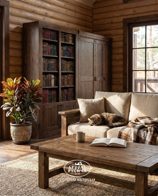 Деревянная мебель для загородного дома и дачи
