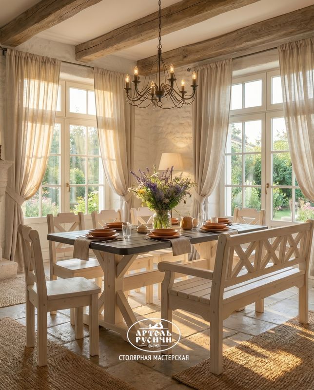 Обеденная группа из коллекции "Прованс"