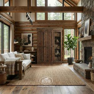 Мебель в деревянный дом